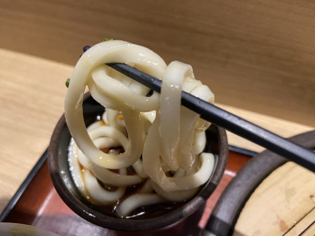 ざるうどんミニ鶏天カレー丼