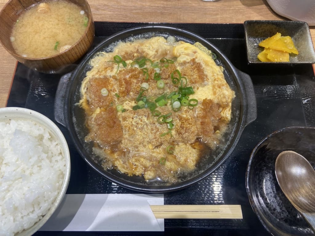 かつ煮定食