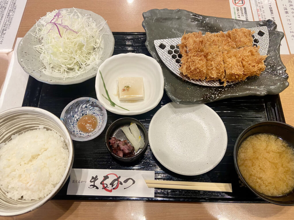 ヒレかつ定食