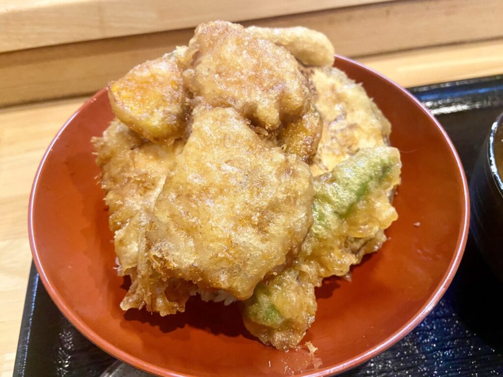 とり天丼