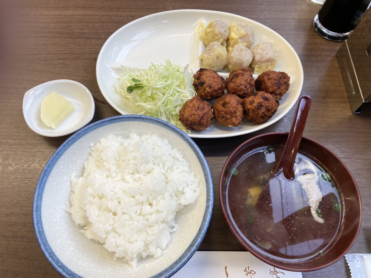 肉だんご定食