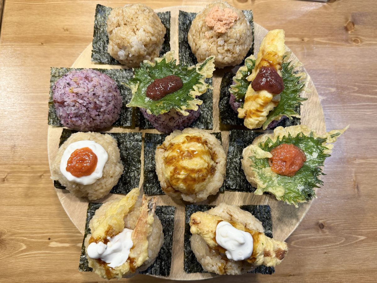 天ぷらおむすび