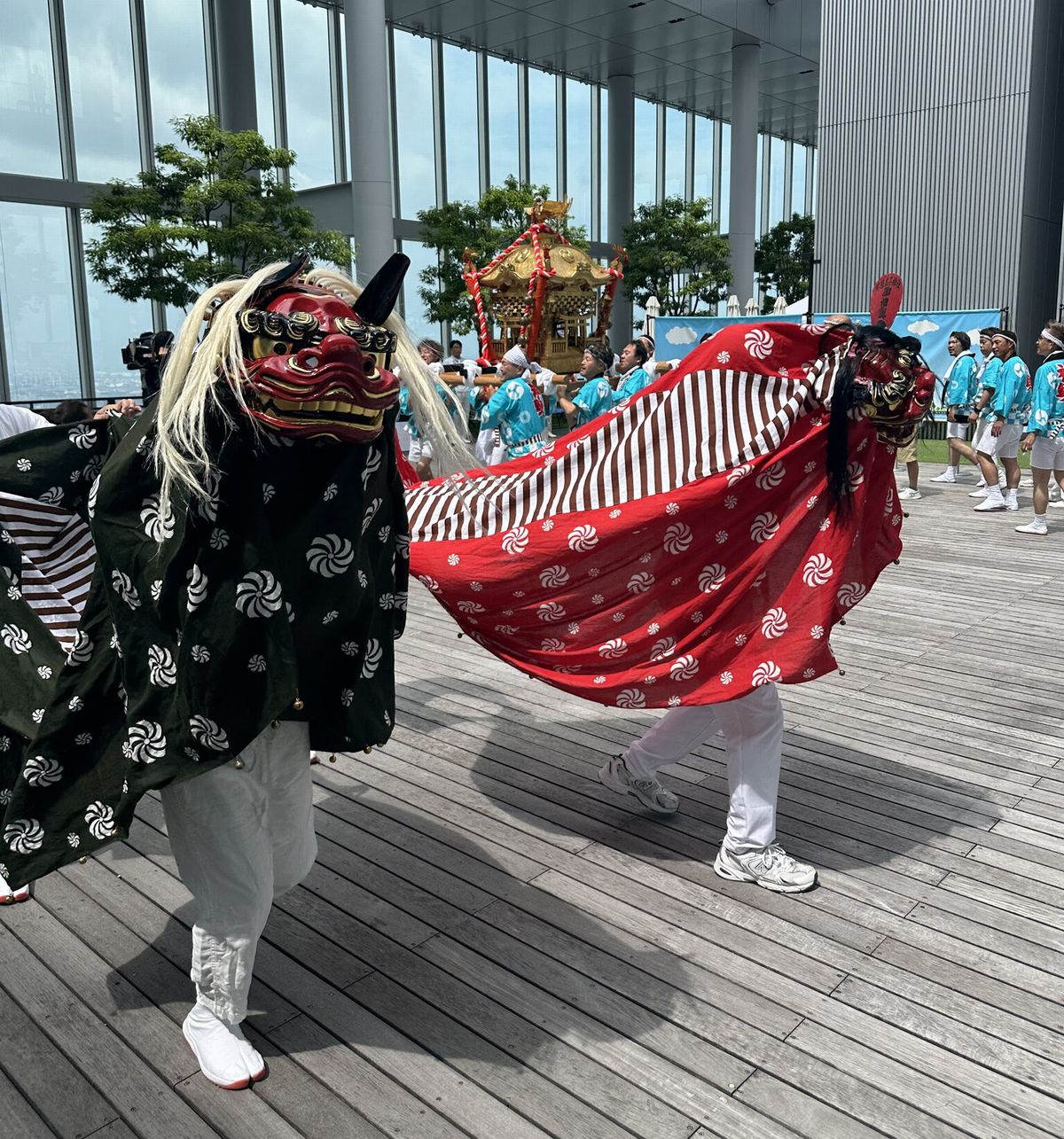 阿倍野神輿阪南獅子舞